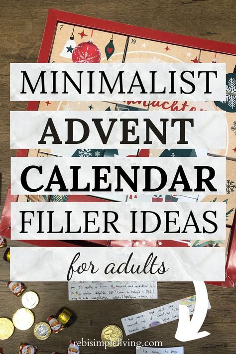 minimalist advent calendar filler ideas for adults Miniature Advent Calendar, Alternative Advent Calendar Ideas, Small Gifts Advent Calendar, Fillable Advent Calendar, Advent Calendar What To Put In, Decorating Advent Calendar, Dad Advent Calendar, Christmas Advent Calendar Ideas For Adults, Adult Advent Calendar Activities