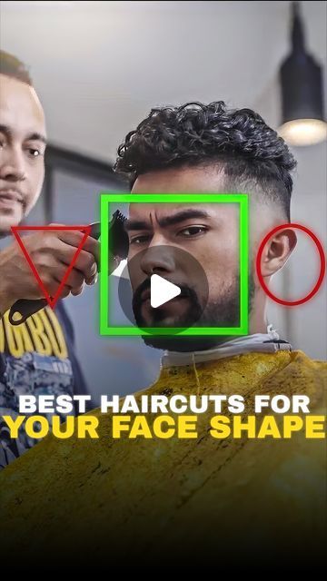 Face Shape And Haircut, Triangle Haircut Men, Triangle Face Haircut, Haircut According To Face Shape, Haircuts For Fat Faces, Jose Zuniga, Triangle Face Shape, Triangle Face, The Best Haircut