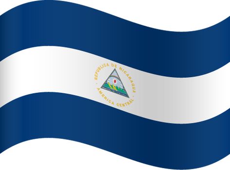 Nicaragua Flag, Flag Icon, Flag Vector, America Flag, Nicaragua, Salvador, Adobe Illustrator, Vector Free, Illustrator