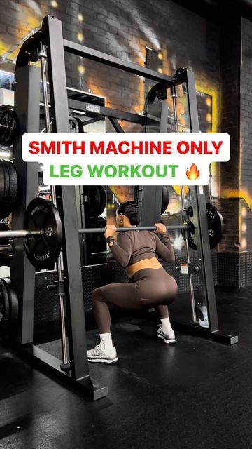 Siobhan Wilson - Online Coach on Instagram: "SMITH MACHINE ONLY LEG WORKOUT ⬇️ ❤️‍🔥 SUMO SQUATS - 4x10 REPS ❤️‍🔥REVERSE LUNGES - 4x8 REPS EACH LEG ❤️‍🔥 RDL’S - 4x10 REPS ❤️‍🔥 BULGARIAN SPLIT SQUATS - 4x8 REPS EACH LEG Wearing @womensbest code “wilsoncoachinguk” for discount 🫶🏽 P.S - If you want a personalised training plan AND nutrition plan specifically tailored to YOU and YOUR goals so you don’t have to think about a thing.. come and join the Wilson Coaching online program. Whether you w Smith Machine Lower Body Workout, Smith Machine Split Squats, Leg Workout Smith Machine, Sumo Squats Smith Machine, Smith Machine Leg Workout, Smith Machine Workout, Leg Workout Women, Split Squats, Squat Machine