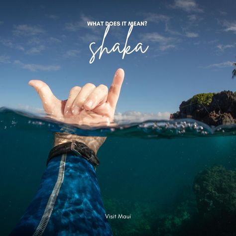 🤙 - what does this emoji - or "Shaka" - mean? If you come to Hawaii, you'll see this hand sign everywhere. 😁 Well, it's an informal greeting between people who are friends or acquaintances. It’s generally used in place of more formal salutations, like "Hey, how are you?" or "What’s up?" When you use Shaka to greet someone, it can also be used to show solidarity or approval when something good happens, such as winning a game. Or maybe, use it when you want to convey a good life 🤙 Hand Sign, Simple Reminders, Name Meaning, Names With Meaning, Good Life, Maui, Life Is Good, Hawaii, Meant To Be