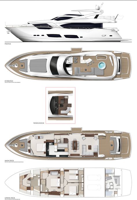 Ocean Magazine, Sunseeker Yachts, Yatch Boat, Boat Interior Design, Yacht Interior Design, Small Yachts, Yacht Builders, Yacht Interior, Boat Interior