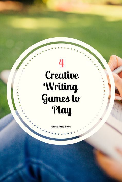 Creative Writing Elementary, Writing Games For Adults, Creative Writing Club Activities, Creative Writing Games Middle School, Creative Writing Class Ideas, Creative Writing Exercises For Beginners, Fun Writing Games, Writing Activities For Adults, Creative Writing Workshop