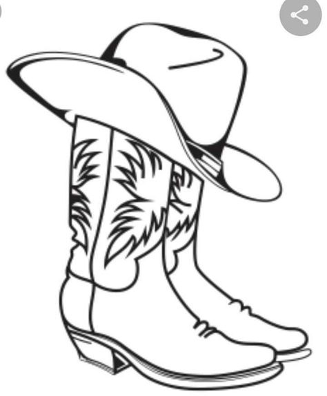 Plain Drawing, Tattoos Western, Cowboy Boots Svg, Tattoo After Care, Cowboy Boot Tattoo, Cowboy Hat Tattoo, Arte Cowboy, Boots Svg, Cowgirl Tattoos