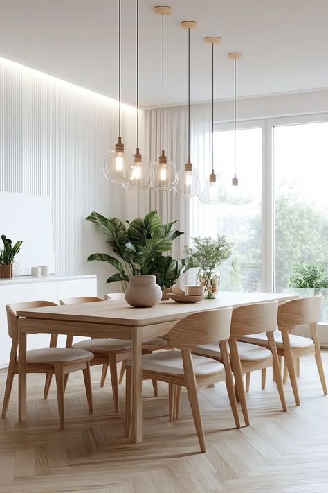 40 Essentials to Create a Cozy Hygge Scandinavian Dining Room Cozy Scandinavian Dining Room, Dining Room Scandinavian Style, Scandinavian Modern Interior, Scandinavian Dining Room Decor, Japandi Dining Room Design, Scandinavian Minimalist Interior, Scandi Apartment, Moody Wall Decor, Scandi Dining Room