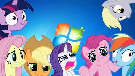 Anime Shocked Face, Cute Pink Background, My Little Pony Wallpaper, Windows Wallpaper, Soft Wallpaper, Mlp Pony, Mlp My Little Pony, Rainbow Dash, Computer Wallpaper