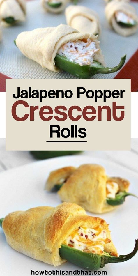 75 reviews · 25 minutes · Serves 8Our jalapeno crescent rolls are a lighter, but soft and buttery version of the fried jalapeno. Perfect for game day, parties or even a snack! Jalapeno Poppers Crescent Rolls, Easy Appetizers For A Party, Appetizers For A Party, Rolls Easy, Jalapeno Recipes, Jalapeno Popper, Crescent Roll Recipes, Easy Appetizers, Crescent Roll