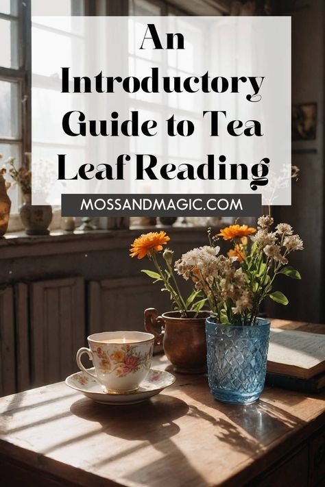 In the realm of divination and mystical practices, tea leaf reading stands as a time-honored and enchanting art. Often referred to as tasseography, this ancient practice allows individuals to seek insights, symbols, and glimpses of the future within the delicate patterns formed by tea leaves at the bottom of a teacup. Divination Tea Recipe, Divination Tea, Tea Leaf Reading, Reading Tea Leaves, Tea History, Middle Eastern Culture, Tea Reading, Tea Leaf, Herbal Blends