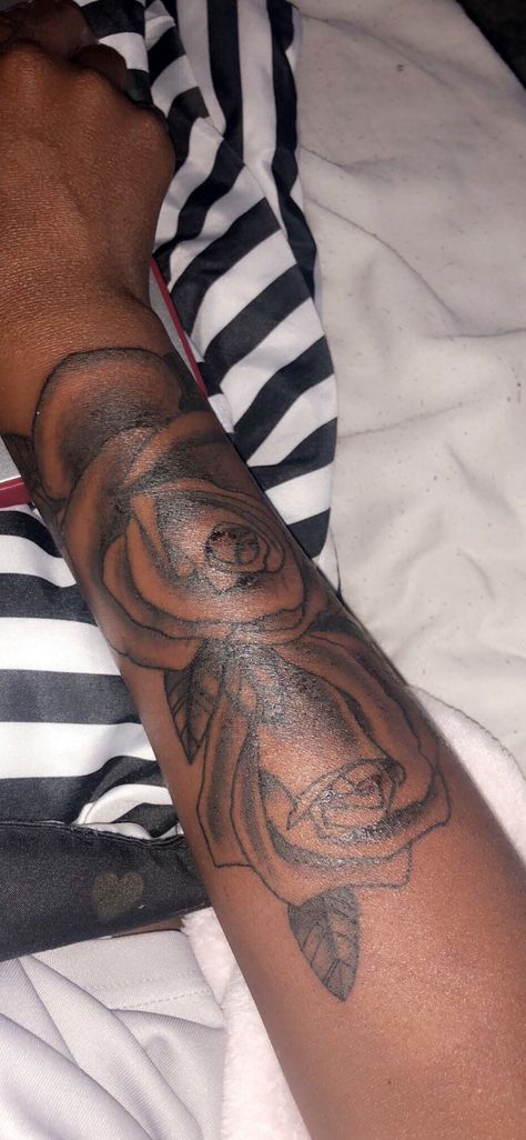 Rose tattoo on forearm Men Tattoo Ideas Arm Small Simple, Rose Arm Tattoo Men, Rose Forearm Tattoo Men, Rose Tattoo Men Forearm, Rose Tattoo On Forearm, Rose Tattoo Arm, Rose Arm Tattoo, Tree Tattoo Men, Black Men Tattoos