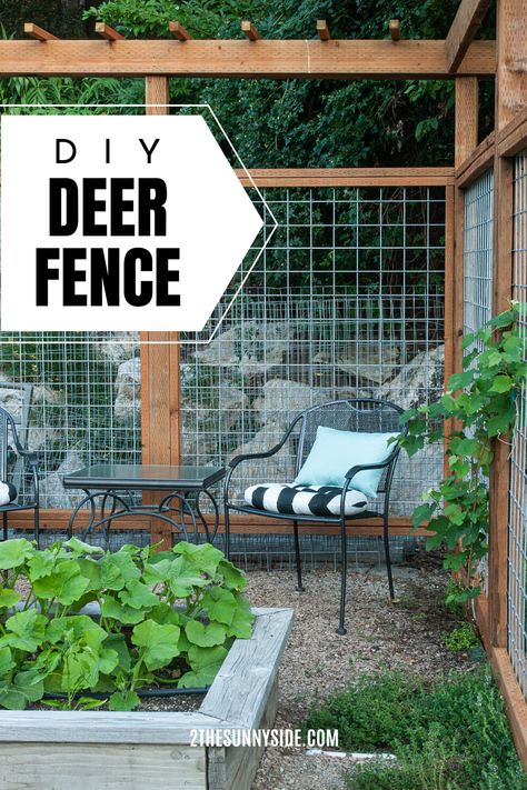 Tranquil Backyard, Deer Resistant Garden, Backyard Escape, Diy Garden Fence, Deer Fence, Potager Garden, Easy Landscaping, Veg Garden, Backyard Fences