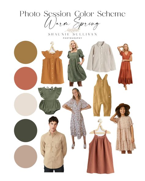 Spring Family Photoshoot Outfits 2023, Family Photo Olive Green, Spring Photoshoot Family Picture Ideas Color Schemes, Family Outdoor Photoshoot What To Wear, Earth Tones Photography Family Photos, Family Photo Outfits Army Green, Family Pictures With Sage Green, Family Of 6 Outfits For Pictures, Sage And Yellow Family Pictures