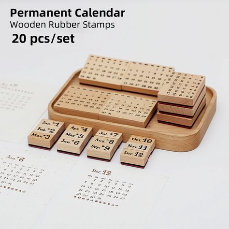 Calendrier Diy, Scrapbook Calendar, Kalender Design, 달력 디자인, Calendar Stamps, Book Pouch, Unique Stamps, Custom Calendar, Diy Calendar