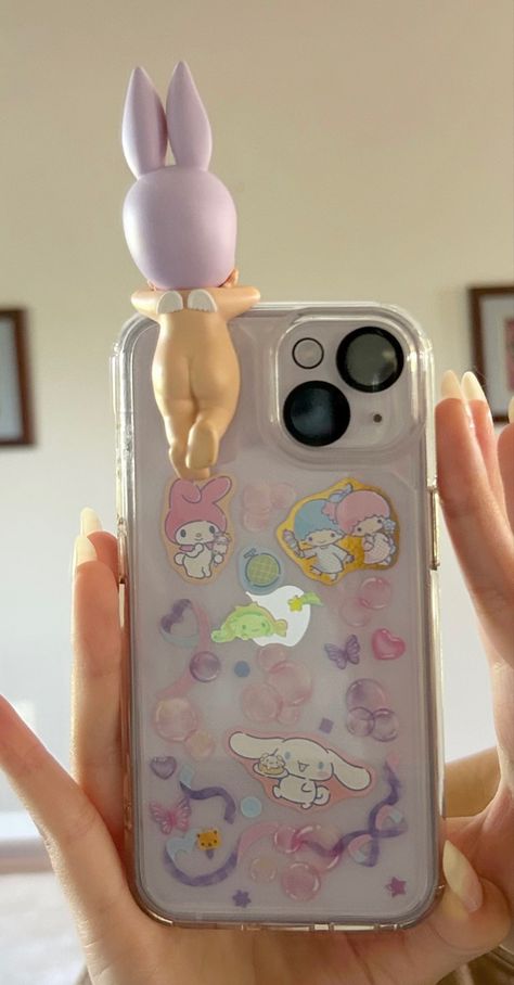 sonny angel, phone case, sanrio, sanrio stickers, stickers, sticker puone case, sonny angel hippers Sonny Angel Phone, Sonny Angel Aesthetic, Angel Phone Case, Sonny Angel Hippers, Clear Phone Case Design, Sonny Angels, Angel Wallpaper, Produk Apple, Angel Costume