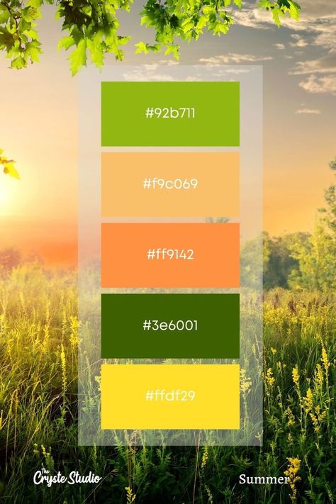 Farm Color Scheme, August Color Palette, Artful Agenda, Food Colors Palette, August Colors, Christmas Color Palette, Retro Color Palette, Hex Color Palette, Color Schemes Colour Palettes