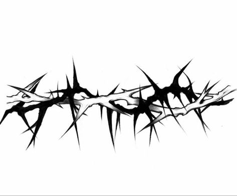 Thorn Tattoo Design, Thorns Tattoo Design, Barbwire Tattoo, Cybersigil Tattoo, Noir Tattoo, Thorn Tattoo, Minimalist Tattoo Ideas, Petit Tattoo, Creepy Tattoos