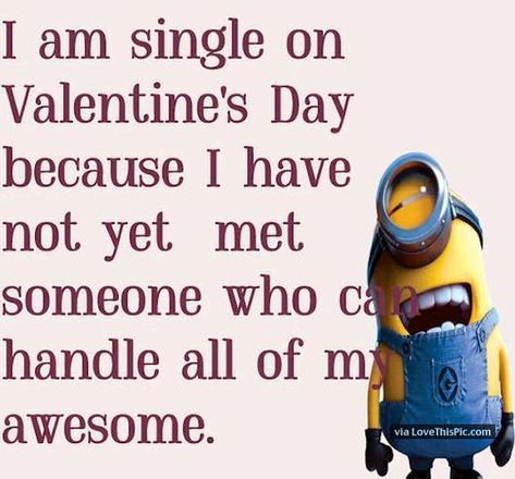 Quotes Karma, Valentines Day Sayings, Valentines Day Jokes, Happy Valentines Day Funny, Valentine Jokes, Best Valentines Day Quotes, Minions Minions, Quotes Single, Quotes Valentines Day