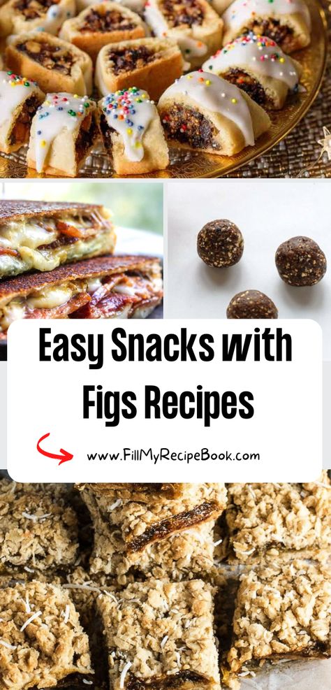 Easy Snacks with Figs Recipes ideas to create. Healthy fresh fig treats with oats and cookies vegan and vegetarian desserts, use as toppings. recipes, homemade, figs, snacks, treats, food, meals, desserts, jams, lunch, vegan gluten free Vegan Fig Dessert, Fig Cookies With Fresh Figs, Recipes Using Figs, Recipes Using Dried Figs, What To Do With Ripe Figs, Easy Fig Recipes, Fresh Fig Recipes Simple, Treats With Oats, Fig Recipes Healthy