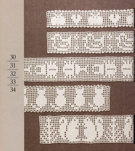 Filet Crochet Placemats, Vintage Filet Crochet Patterns, Crochet Lace Chart, Filet Lace Pattern, Fillet Crochet Patterns Charts, Filet Crochet Yoke Pattern, Filet Crochet Yoke, Filet Pattern Crochet, Crochet Fillet Patterns Free