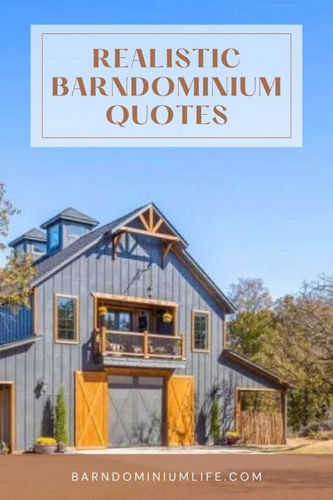 Barndominium Workshop, Mountain Homes Exterior, Barndominium Prices, Mountain Homes Interiors, Shop And House Combo Plans, Barndominium Cost, Outside House Colors, Big Cottages, Steel Building Homes