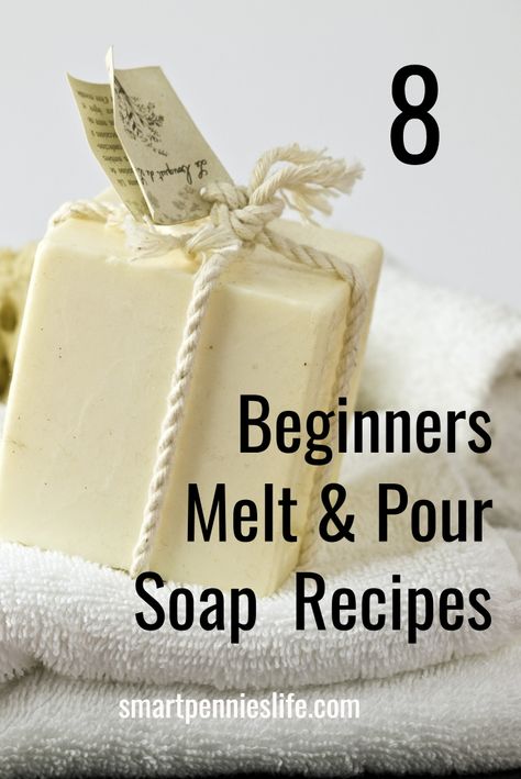 How To Price Handmade Soap, How To Make Homemade Soap Recipes, Best Soap Making Kits, Homemade Soaps For Beginners, Best Homemade Soap Recipes, Homemade Bar Soap Recipe Easy Diy, Soap Making With Soap Base, Beginner Soap Making, Soap Making Melt And Pour Recipes