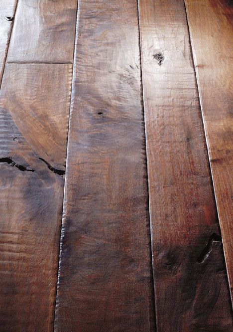 Walnut plank floor from Birger Juell - the hand sculpted plank flooring Walnut Floors, Wood Floors Wide Plank, Wooden Floor, Wide Plank, Decor Minimalist, Flooring Options, Wood Tile, Plank Flooring, House Flooring