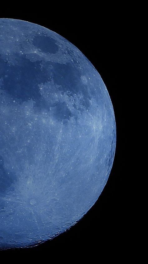 Dark Blue Planet Wallpaper, Blue Moon Wallpaper Iphone, Blue Moon Aesthetic Wallpaper, Moon Blue Wallpaper, Blue Art Aesthetic, Blue Moon Aesthetic, Blue Moon Wallpaper, Dark Blue Moon, Uicideboy Wallpaper