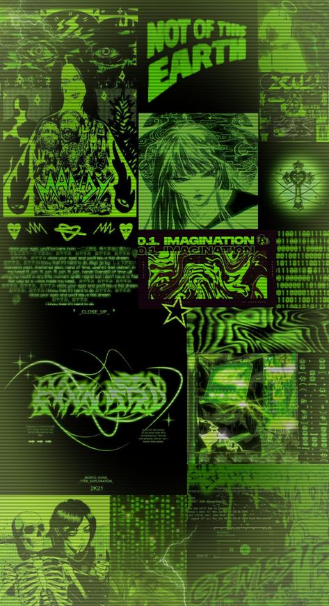 Wallpaper Wallpaper Backgrounds Alien, Black Green Wallpaper Aesthetic, Black Green Aesthetic Wallpaper, $ui̇ci̇deboy$ Wallpaper Aesthetic, Edgy Green Aesthetic, Zombie Wallpaper Aesthetic, Zombie Astethic, Black And Neon Green Wallpaper, Green Alien Wallpaper