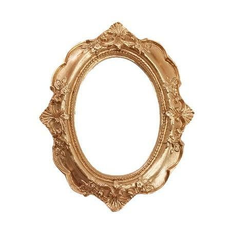 Golden Retro Small Photo Frame Decoration Photo Props Frame Ornaments Vintage Picture Frame Resin Golden Ornate Textured Oval Desktop Photo Frame Photo Holder Jewelry Display Frame Home Decoration Vintage Baroque Photo Frame Antique Table Resin Decoration Gold Ornate Textured Picture Frame for Home Decor European Retro Style No Stand, No Glass Vintage Picture Frame Resin Golden Ornate Textured Oval Desktop Photo Frame Photo Holder Jewelry Display Frame Home Decoration Golden Retro Resin Photo Fr Small Photo Frame, Wall Hanging Photo Frames, Antique Photo Frames, Marco Vintage, Photo Frame Decoration, Small Photo Frames, Mini Photo Frames, Mini Picture Frames, Vintage Photo Frames