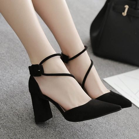 Shipping: Worldwide Express Shipping AvailableDelivery time: 7-15Days Fast ShippingReturns: Fast refund, 100% Money Back Guarantee.Brand Name: KOPMKPOrigin: Mainland ChinaUpper Material: PUToe Shape: Pointed ToeWith Platforms: NoHeel Height: Med (3cm-5cm)Heel Type: Square heelPump Type: GLADIATORStyle: FashionFashion Element: ShallowSeason: Spring/AutumnOutsole Material: Rubberis_handmade: YesPattern Type: SolidInsole Material: RubberOccasion: PartyModel Number: TTT222Gender: WOMENFit: Fits true High Fashion Women, Elegant High Heels, Elegant Heels, Suede High Heels, Black Shoes Women, Black Sandals Heels, French Women, Womens Shoes High Heels, Black High Heels