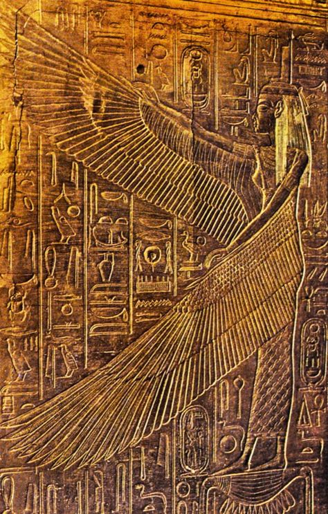 Maat-or-ma'at-was-the-ancient-Egyptian-concept-of-truth,-balance,-order,-law,-morality,-and-justice God Horus, Starověký Egypt, Egyptian Painting, Architecture Antique, Egiptul Antic, Ancient Egypt History, Egyptian Artifacts, Ancient Egypt Art, Egypt History