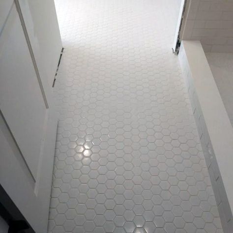 Top 60 Best Bathroom Floor Design Ideas - Luxury Tile Flooring Inspiration Bathroom Floor Ideas Vinyl, Timeless Floor Tile, Luxury Tile Floor, Hex Tiles Bathroom, White Bathroom Floor, Hexagon Tile Bathroom Floor, Hexagon Bathroom, Bathroom Floor Tile Ideas, Hexagon Tile Bathroom