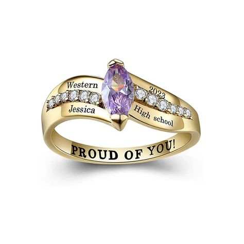 Class Rings For Girls, Grad Rings, Graduation Rings College, Senior Rings, Class Rings College, Class Rings High School, Graduation Ring, Class Rings, Graduation Rings