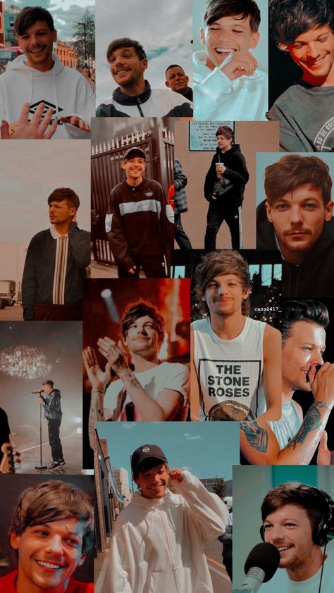 Louis Tomlinson Collage Wallpaper, Louis Tomlinson Collage, Luis Tomlinson, Louis Tomlinson Wallpaper, One Direction Collage, Four One Direction, One Direction Louis Tomlinson, One Direction Louis, One Direction Wallpaper