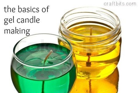 Basic Gel Candle Making — craftbits.com Gel Candle Diy, Candle Making For Beginners, Expensive Candles, Smelling Candles, Gel Candle, Hand Dipped Candles, Making Candles Diy, Spa Candle, Candle Kits