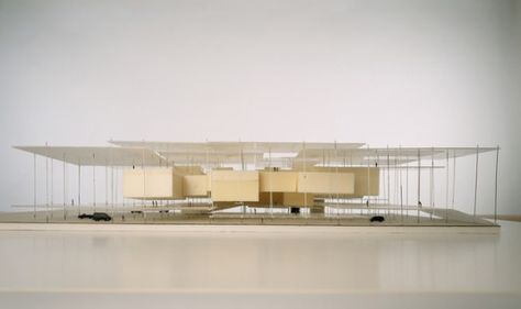 Miami Art Museum Junya Ishigami, Perez Art Museum, Architectural Model, Arch Model, Green Architecture, Museum Architecture, Miami Art, Chinese Architecture, Design Museum