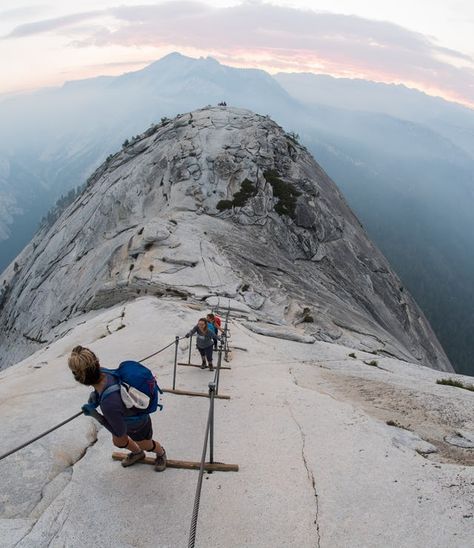 Backpack Half Dome in Yosemite National Park Yosemite National Park Half Dome, Yosemite Climbing, Half Dome Hike, Yosemite National Park Photography, Half Dome Yosemite, Yosemite Trip, National Parks Photography, Yosemite Valley, Utah National Parks