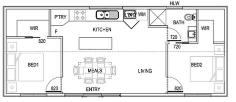 2 Bed Granny Flat, Mother In Law Suite Floor Plans 2 Bedroom, Granny Pad Floor Plans, Small Flat Floor Plan, 2 Bed Granny Flat Plans, 2 Bed 2 Bath Granny Flat, Two Bedroom Pool House Floor Plans, Granny Flat Plans 2 Bedroom 2 Bathroom, Granny Flat Plans 2 Bedroom Cottage