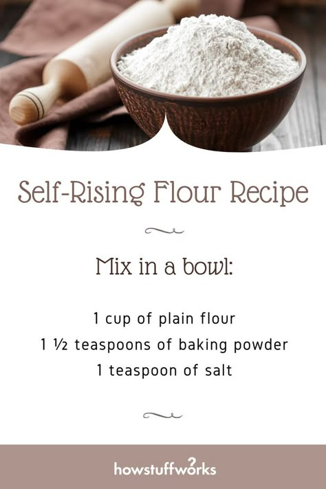 All Purpose Flour Recipes, Baking Mix Recipes, Homemade Dry Mixes, Cooking Substitutions, Homemade Pantry, Cooking Measurements, Baking Substitutes, Food Substitutions, Homemade Spices