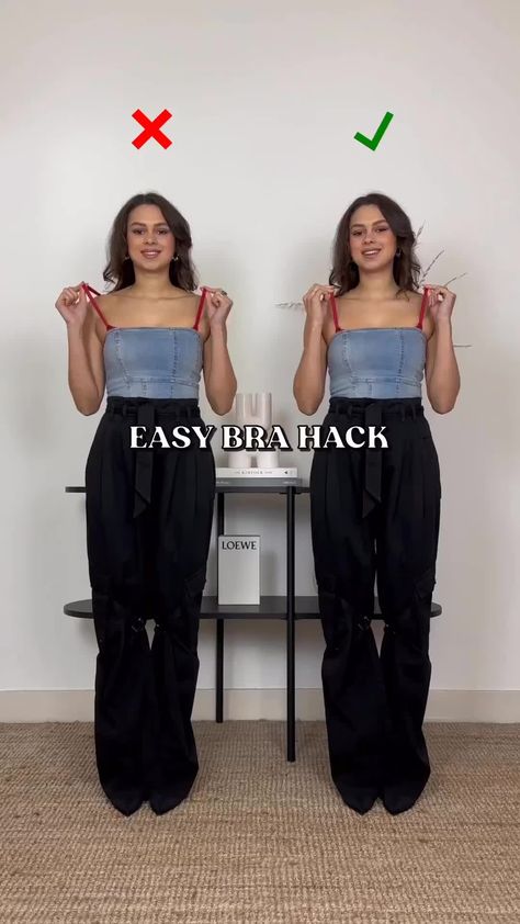 TikTok · viral3 Strapless Bra Hack, Diy Strapless Bra, Strapless Bra Hacks, Best Strapless Bra, Fashion Tips And Tricks, Best Bra, Post Pregnancy Fashion, Diy Clothes Hacks, Packing Hacks Clothes