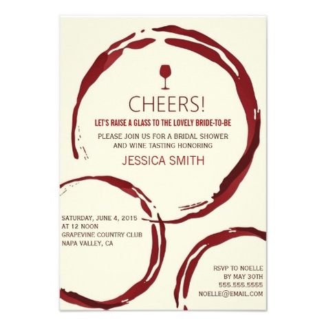 Wine Bridal Shower Invitations, Bridal Shower Wine Theme, Wine Theme Wedding, Rustic Bridal Shower Favors, Purple Invitations, Bridal Shower Wine, Wine And Cheese Party, Bridal Shower Tables, Vintage Bridal Shower