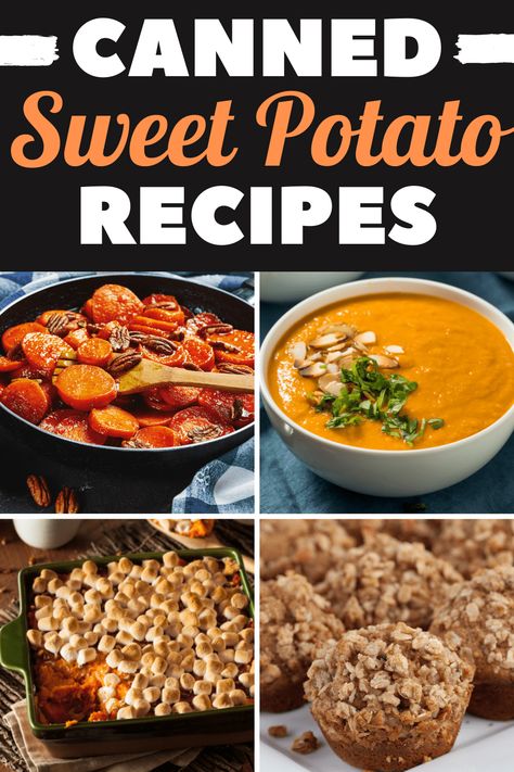 How To Use Canned Sweet Potatoes, Sweet Potato Recipes From Can, Recipes With Canned Sweet Potatoes, How To Use Canned Potatoes, Canned Sweet Potatoes Recipes, Recipes Using Canned Sweet Potatoes, Can Sweet Potato Recipes, Recipe With Canned Potatoes, Can Sweet Potatoes