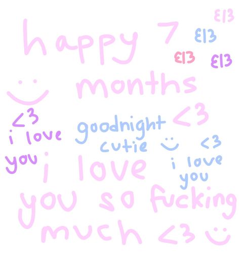 Happy Anniversary Wholesome, 7 Months Relationship, 7month Anniversary, 7months Anniversary, Happy 7 Months Anniversary, Happy 7 Months Anniversary For Him, Monthsary Background Aesthetic, Happy 3 Months Relationship, 7 Month Anniversary