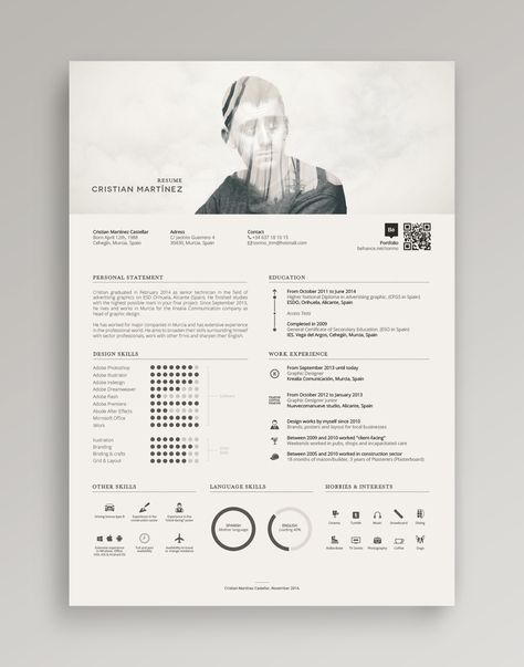 Architecture Resume, Portfolio D'architecture, Curriculum Vitae Design, Cv Website, Architect Resume, Cv Design Professional, Cv Original, Cv Inspiration, Graphic Design Cv