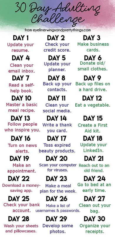 30 Day Adulting Challenge - adulting challenge - monthly c… | Flickr Adulting Challenge, Challenge 30 Day, Business Resume, Happiness Challenge, Monthly Challenge, Vie Motivation, Make Business, Small Clothes, Fitness Challenge