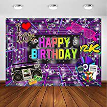 Check this out on Amazon 80s Party Backdrop Ideas, 80s Party Decorations For Adults, 2000 Party Theme Early 2000s, 80s Backdrop, 2000 Party Theme, 2000s Party Decorations, Dance Party Decorations, Early 2000s Party, 80s Dance