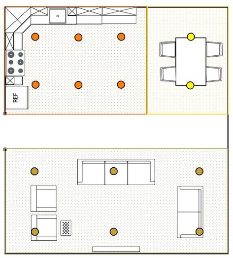 How Many Recessed Lights? | Free Calculator Makes it Simple Recessed Light Placement, Recessed Lighting Living Room, Recessed Lighting Placement, Recessed Lighting Layout, Recess Lighting, Lighting Room, Lighting Layout, Recessed Lights, Ceiling Plan