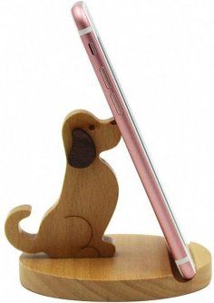 Laser Cut Dog (54) Files Free Download - 3axis.co Wooden Phone Holder, Wood Phone Holder, Woodwork Designs, Board Walk, Desk Holder, Whittling Projects, Wooden Reindeer, Wooden Bag, Scroll Saw Pattern