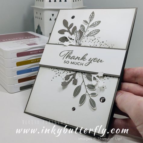 Stampin' with inkybutterfly – Independent Stampin' Up! demonstrator First Of The Month, Leaf Cards, Hand Made Greeting Cards, Making Greeting Cards, Quick Cards, Please Stop, Friendship Cards, Stamping Up Cards, Punch Cards