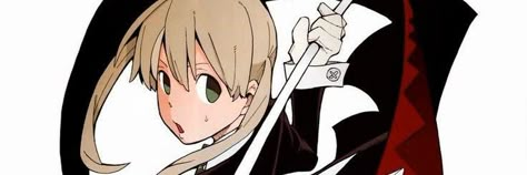 Destiny Core Aesthetic, Anime Pfp And Banner, Soul Eater Banner, Anime Soul Eater, Anime Banners, Maka Albarn, Pfp And Banner, Soul And Maka, Soul Eater Manga