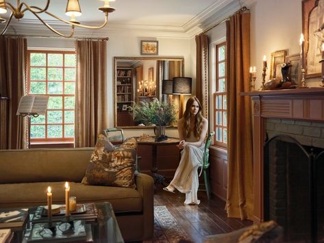 Scottish Living Room, Scottish Cottage Interior, Colonial House Interior Design, Pierce Ward, Scottish Cottage, Upstate House, California Cottage, Colonial House Interior, Scottish Decor